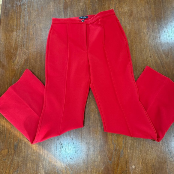 Ann Taylor The Flare Trouser Pant in Double Crepe - Picture 2 of 8